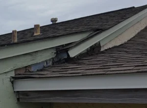 storm roof damaged